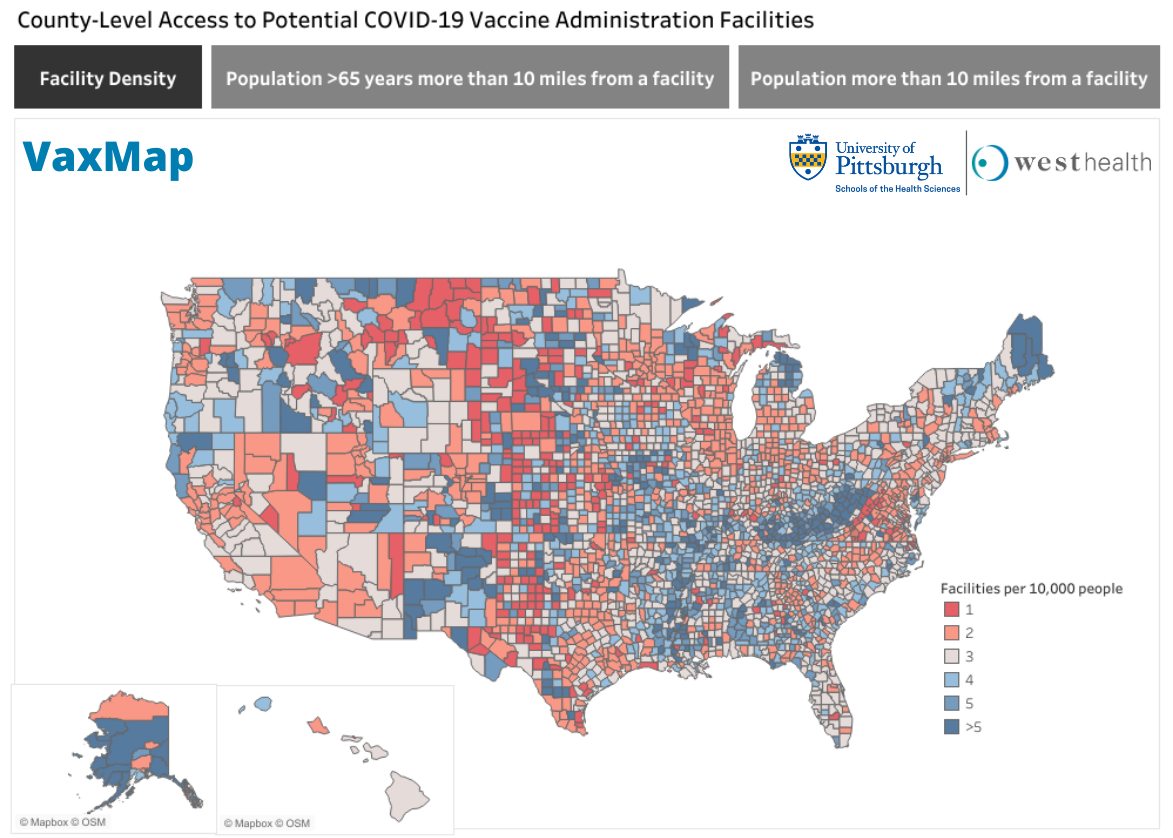 COVID-19 Potential Vaccine Locations