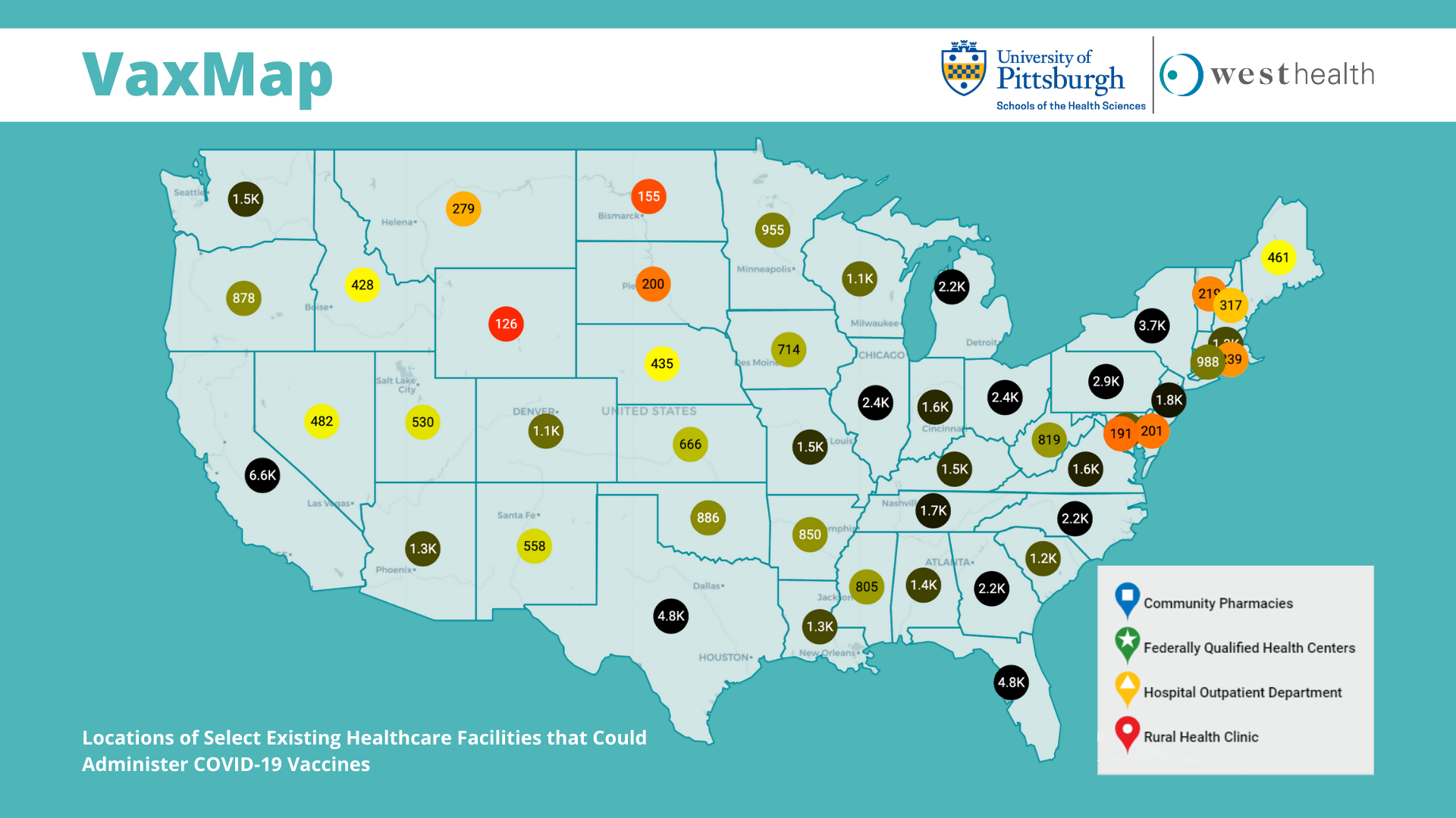 COVID-19 Potential Vaccine Locations