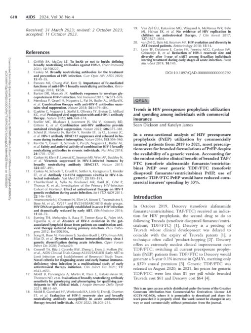 trends in hiv preexposure prophylaxis utilization.23 thumbnail