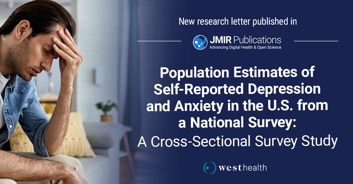 Populations Estimates of Self Reported Depression and Anxiety in the U.S. from a National Survey JMIR Publications 042025